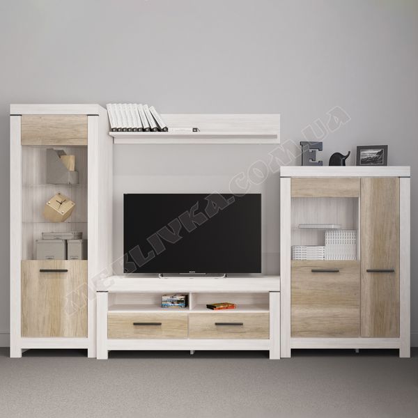 Комод KOM2D3S Белен Гербор сосна каньон/дуб корабельный фото